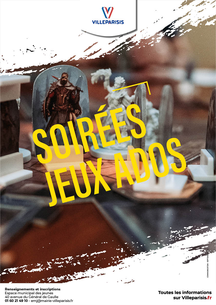 Soirée Jeux Ados Villeparisis 9317