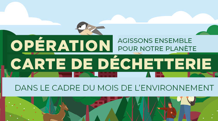 Opération carte de déchetterie | Villeparisis
