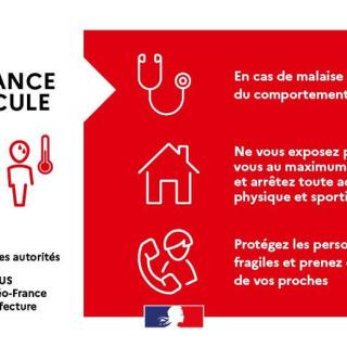 Vigilance canicule rouge