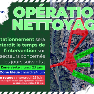 Opération nettoyage Marché