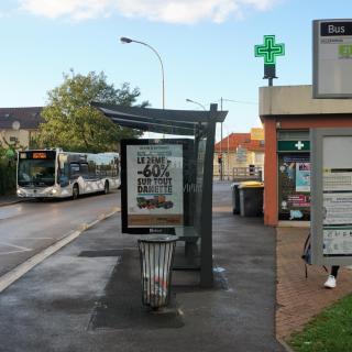 arrêt de bus