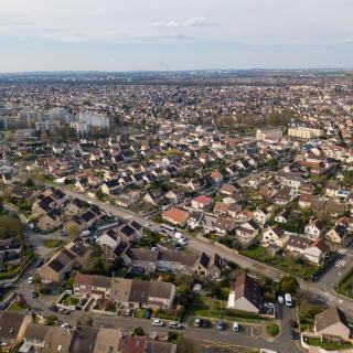 Villeparisis vu du ciel 