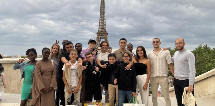 Sortie à la tour Eiffel 