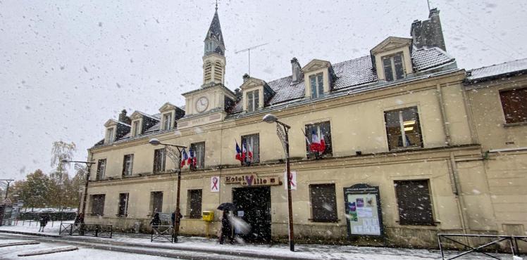 Villeparisis sous la neige