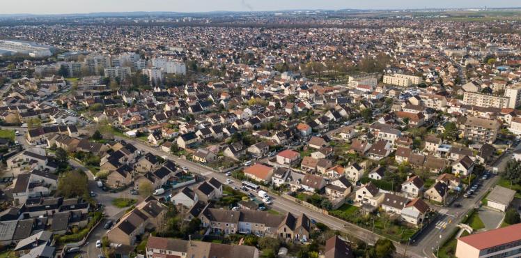 Villeparisis vu du ciel 