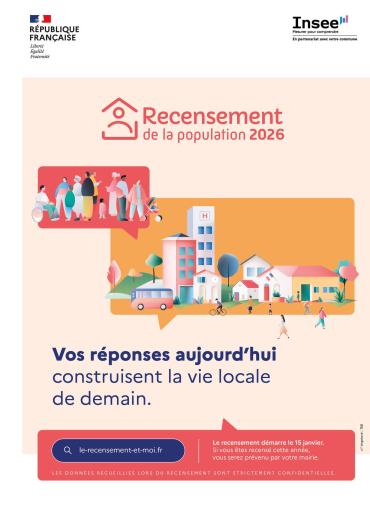 Recensement population 2026