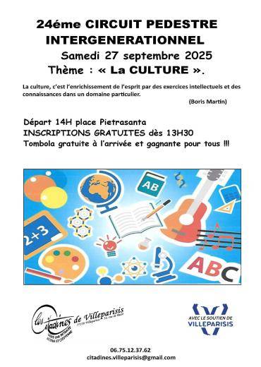 Circuit pédestre les citadines 