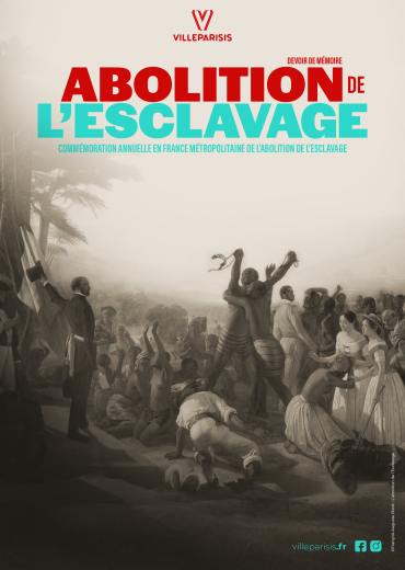 Affiche commémoration abolition esclavage