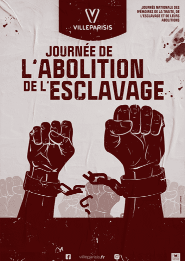 Affiche commémoration abolition esclavage