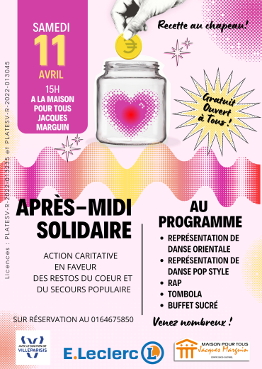 Après-midi solidaire maison pour tous 