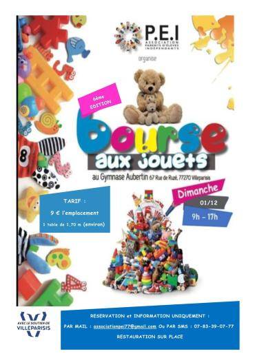 BOURSE AUX JOUETS 