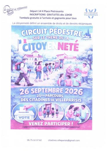 Circuit pédestre les citadines