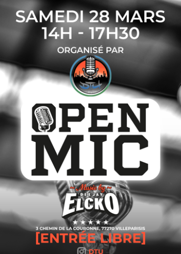 OPEN MIC DTU(Détecteurs de Talents Urbains)