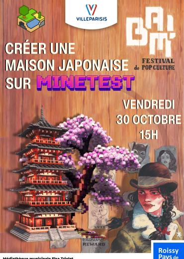 Créer ta maison japonaise sur Minetest 