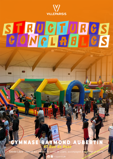 Structures gonflables automne