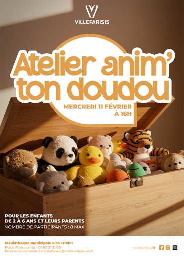 Atelier anim'ton doudou