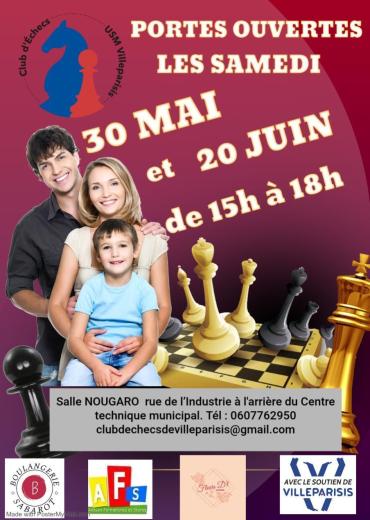 Portes ouvertes club d'échecs