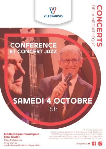 Conférence et concert jazz