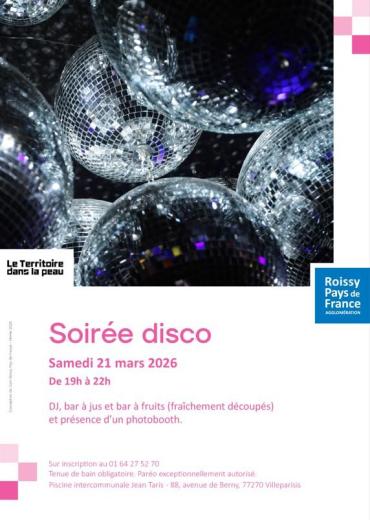Soirée Disco 80's piscine Jean Taris 