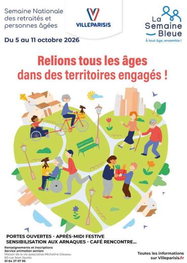 Affiche semaine Bleue