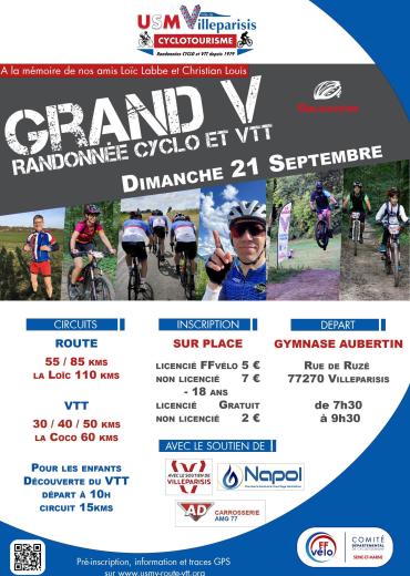 Affiche Grand V