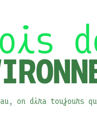 Bloc marque Mois de l'environnement 