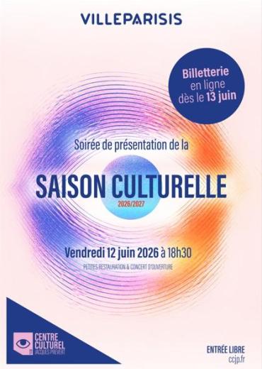 Invitation présentation de saison 26-27