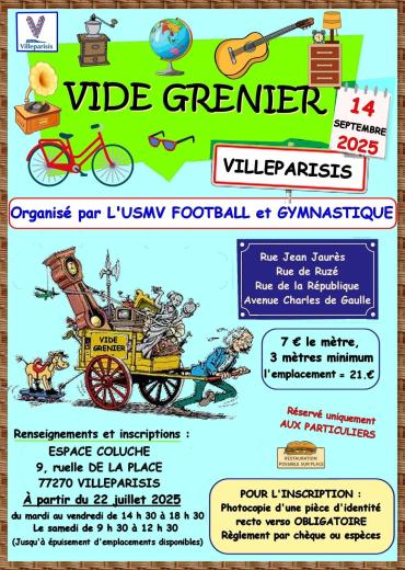 Vide grenier sept 2025