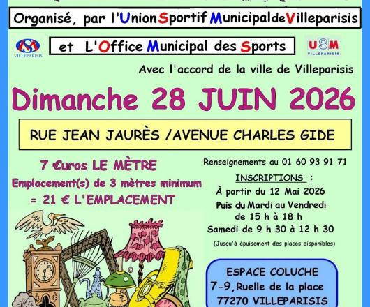 Vide grenier juin