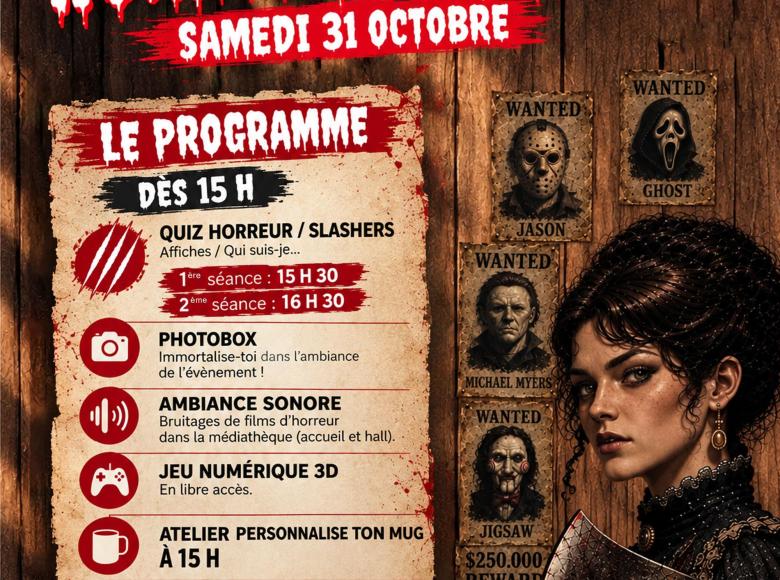 JOURNÉE SPÉCIALE HORREUR-SLASHER !