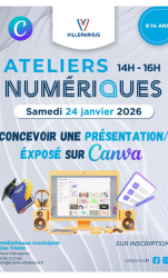 Atelier numérique 9-14 ans : Créer une présentation (exposé) avec Canva