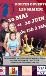 Portes ouvertes club d'échecs