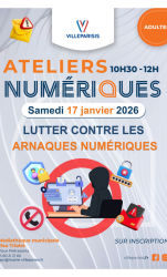 Atelier numérique Adultes : Lutter contre les arnaques numériques