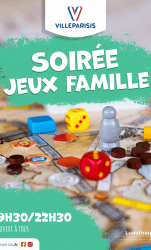 Ludothèque - Soirée jeux en famille