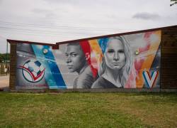 Fresque - Stade des Petits Marais