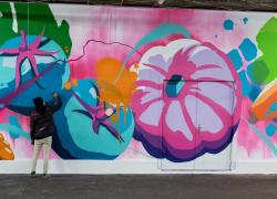 Fresque Marché couvert