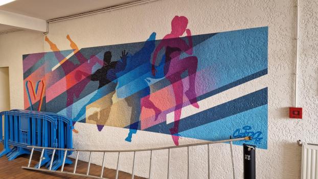 Fresque Géo André