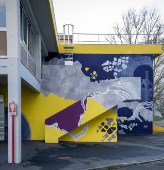 Œuvre street art - Maison Pour Tous
