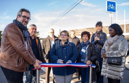 BPC inauguration chemin cyclable 