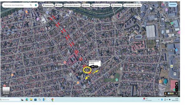 Démontage 61-65 Aristide Briand 