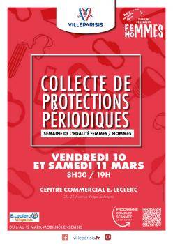Collecte de lutte contre la précarité menstruelle