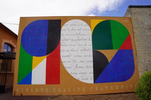 Fresque citoyenne le vivre ensemble