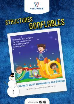 Structures gonflables hiver