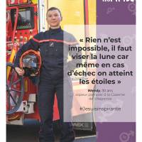 Wendy, 30 ans  sapeur-pompier à la Caserne  de Villeparisis