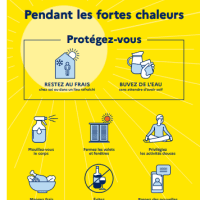Les bons réflexes pendant les fortes chaleurs