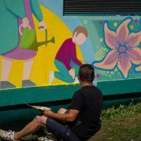 Atelier de création avec les habitants