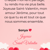 Joyeuse St Valentin