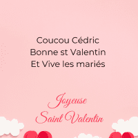 Joyeuse St Valentin