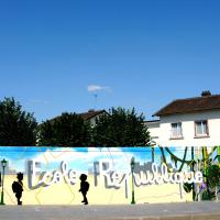 La fresque de l'école République