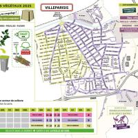 Calendrier de la collecte des déchets végétaux 